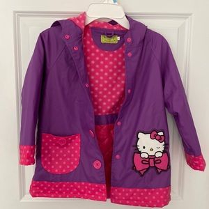 Girls Hello Kitty Rain Coat
